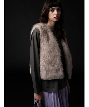 ショートファーベスト《2025winter catalog item》