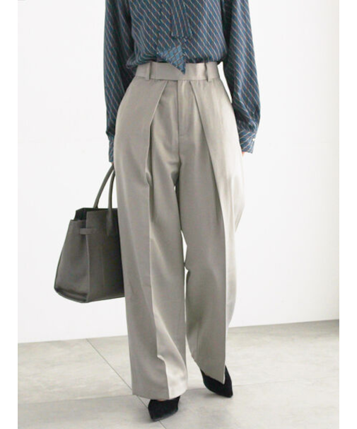 シャイニーワイドスラックス