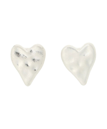 ビンテージハートイヤリング