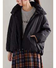 スタンドカラーショートダウンジャケット