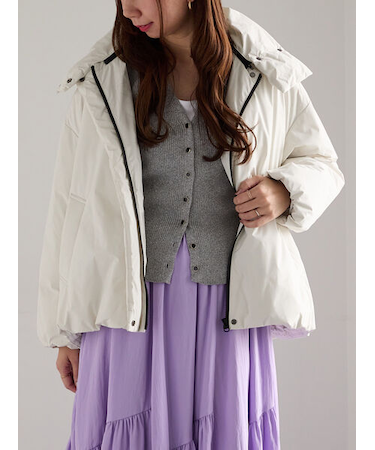 スタンドカラーショートダウンジャケット《2025winter catalog item》