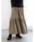 マットタフタバイヤスティアードスカート《2025winter catalog item》
