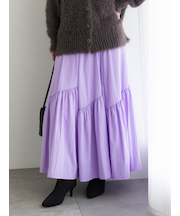 マットタフタバイヤスティアードスカート《2025winter catalog item》