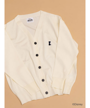 【Disney】101/刺繍Vネックカーディガン