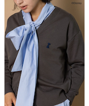 【Disney】101/刺繍Vネックカーディガン