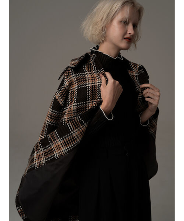 ロービングチェックミドルコート《2025winter catalog item》