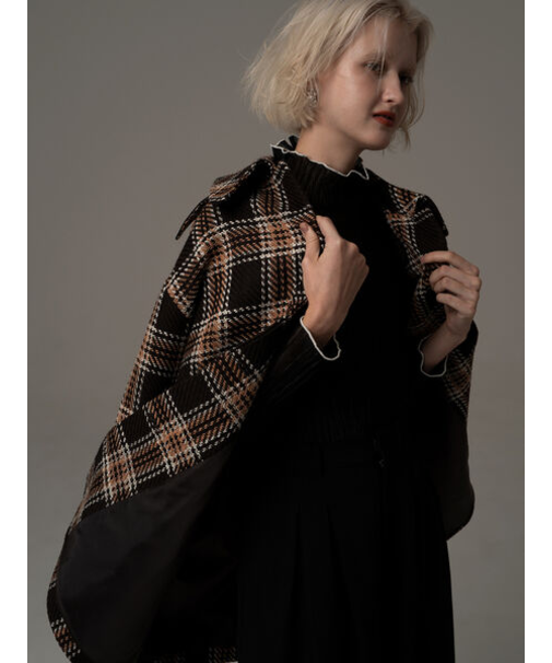 ロービングチェックミドルコート《2025winter catalog item》
