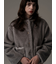 グラデーションファーノーカラージャケット《2025winter catalog item》