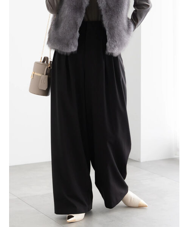 タックワイドフルレングスパンツ《2025winter catalog item》
