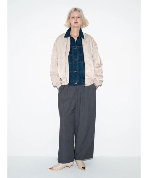 ちっちぃページ Te chichi｜スウェットワイドパンツ《2025autumn catalog item