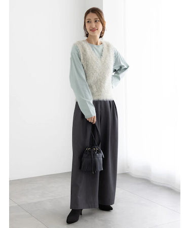 タックワイドフルレングスパンツ《2025winter catalog item》