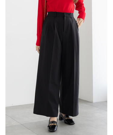 TRツイル2タックワイドパンツ《2025winter catalog item》