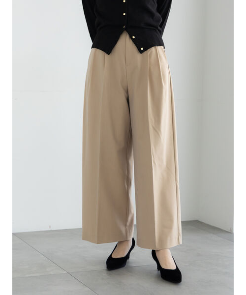 いるちページ TRツイル2タックワイドパンツ《2025winter catalog item》｜テチチの