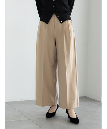 TRツイル2タックワイドパンツ《2025winter catalog item》