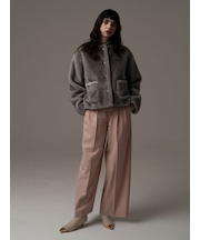 TRツイル2タックワイドパンツ《2025winter catalog item》