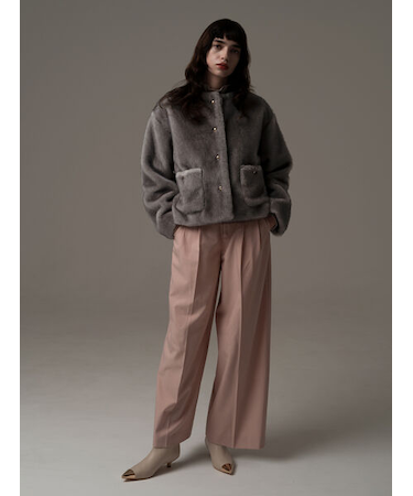 TRツイル2タックワイドパンツ《2025winter catalog item》