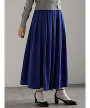 フラッフィーツイルタックフレアスカート