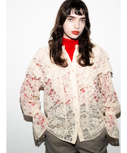 レースフリルレイヤードブラウス《2025winter catalog item》