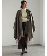 ウールポンチョ