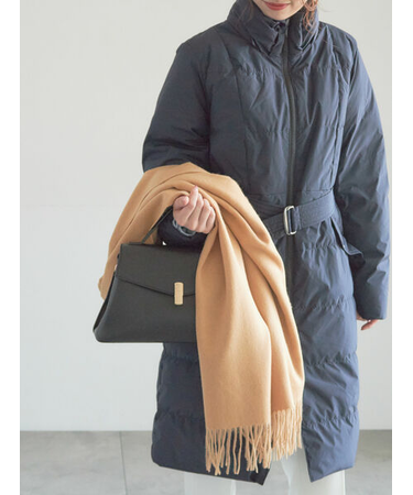 ウールプレーンストール