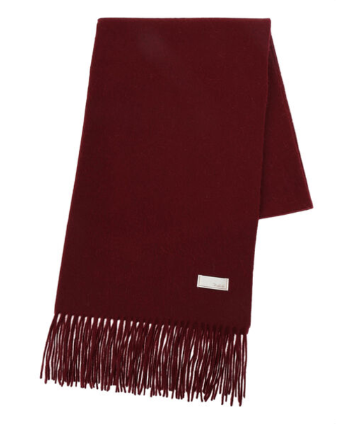 ウールプレーンストール