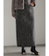 ツィードロングナロースカート《2025winter catalog item》