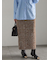 ツィードロングナロースカート《2025winter catalog item》