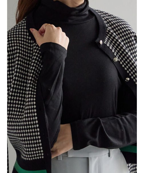 吸湿発熱タートルネックカットソー《2025winter catalog item》