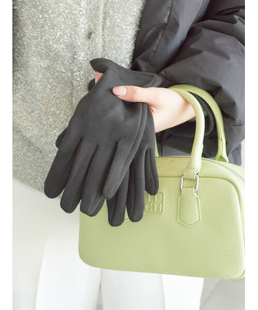 スエード調 グローブ