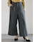 ツイーディーワイドクロップトパンツ