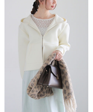 ダンボールWジップフーディ