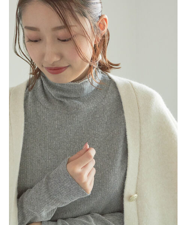 【宮本茉由着用】カラータートルインナー