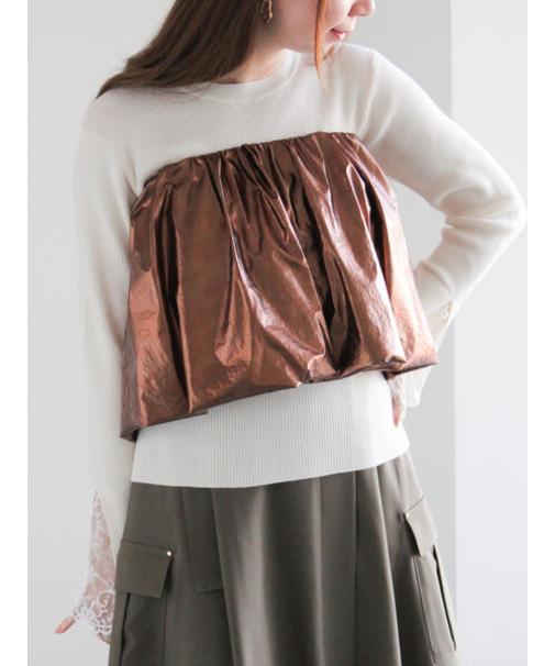 ペプラムレイヤーベルト