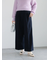 【宮本茉由着用】ソフトエアジャージーワイドスラックス