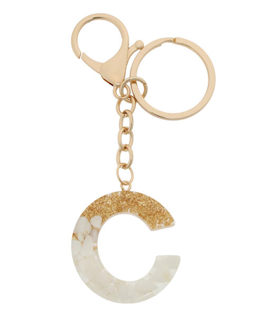 樹脂イニシャルチャームC