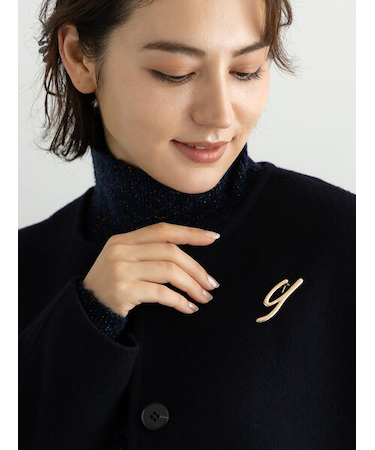 イニシャルブローチY