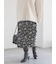 ジャガードIラインミドルスカート