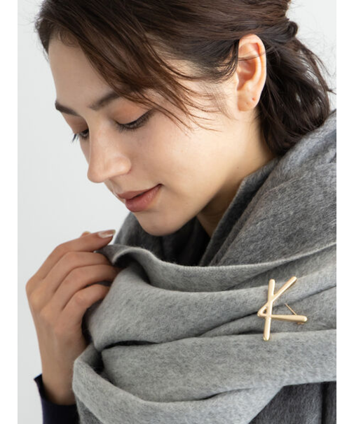 イニシャルブローチK