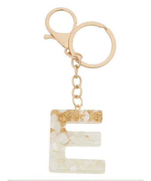 樹脂イニシャルチャームE