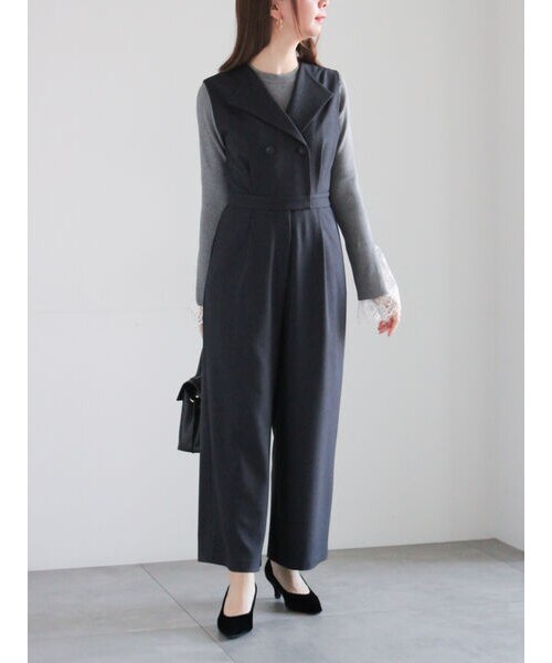 alice auaa コンビネゾン ツイーディーダブルコンビネゾン｜テチチの通販｜&mall（アンドモール