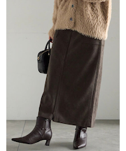 ボンディングスエードタイトスカート