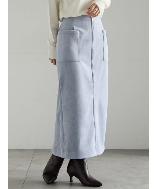 ボンディングスエードタイトスカート