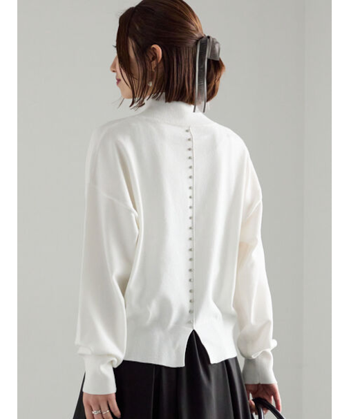 バックビジューニット