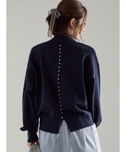 バックビジューニット