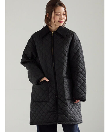 キルティングミドルコート