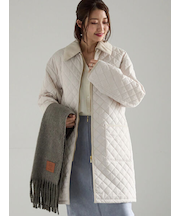 キルティングミドルコート