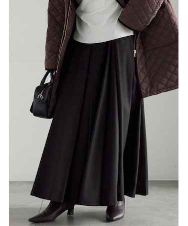 ボックスタックフレアスカート