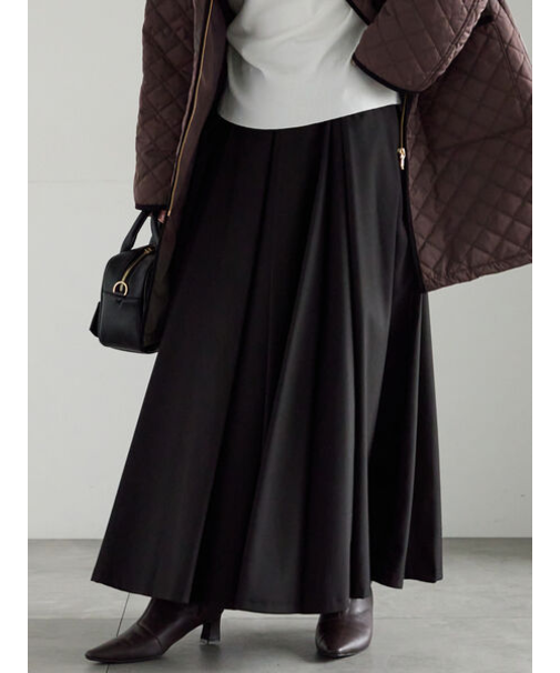 ボックスタックフレアスカート