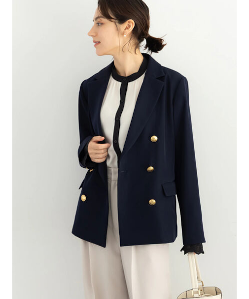 【セレモニーアイテム】テーラードWブレストジャケット（セットアップ可）