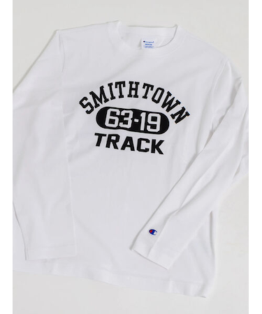 CHAMPION ロゴロングスリーブTシャツ